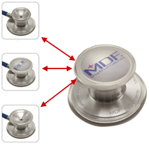 Stetoskop MDF - głowica podwójna z tytanowa