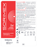 Żel do USG SORIMEX 500 ml hipoalergiczny bezbarwny